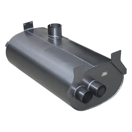 MERCEDES-BENZ BUS MUFFLER FOR O500 LE EVOBUS WITH 4″ INLET WITHOUT STACKS product image