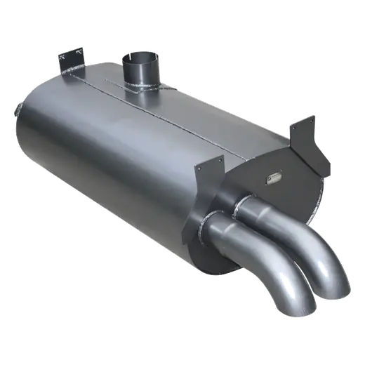 MERCEDES-BENZ BUS MUFFLER FOR O500 LE EVOBUS WITH 4″ INLET WITH STACKS product image