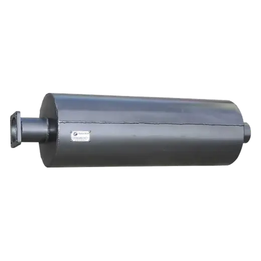 8″ ROUND x 20″ BARREL LENGTH x 3″ IN/OUT – UD – BAFFLED SILENCER / MUFFLER product image