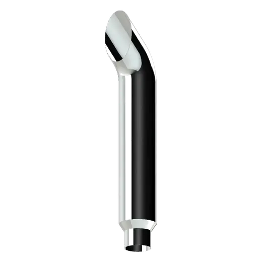 WEST COAST CURVE CHROME STACKS 7″ OD > 5″ OD X 64″ LENGTH WITH 350C REDUCED TRADITIONAL SETUP product image