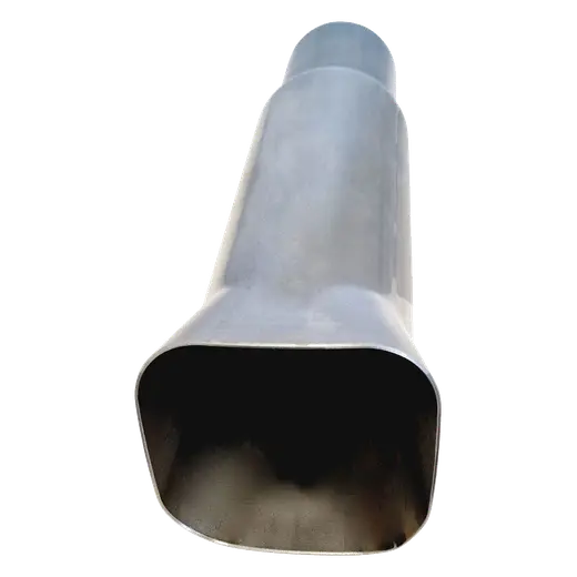 1 5/8 " X 4 - 2½"X 1 MILD STEEL COLLECTOR CONE 300MM LONG product image