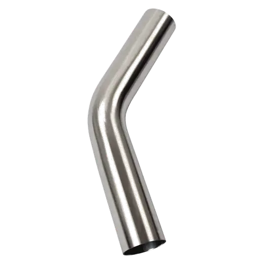 1.75 Inch 45 Degree 1.5D Radius Mandrel Bend Brushed 304 Stainless Steel product image