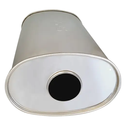 10" x 6.5" Centre/Dual Configurations Mufflers | Stainless 304 | Select Your Size Length and Internal Options product image