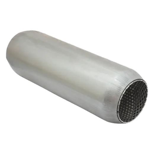 11" X 2 1/2" PERFORATED ACMS HOTDOG WITHOUT SPIGOTS UNPAINTED (NO STUBS) product image