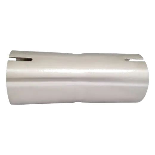 2.25-2.25" Double Couplers SS304 Brushed 6" (152mm) Whole Length 1.5mm WT product image
