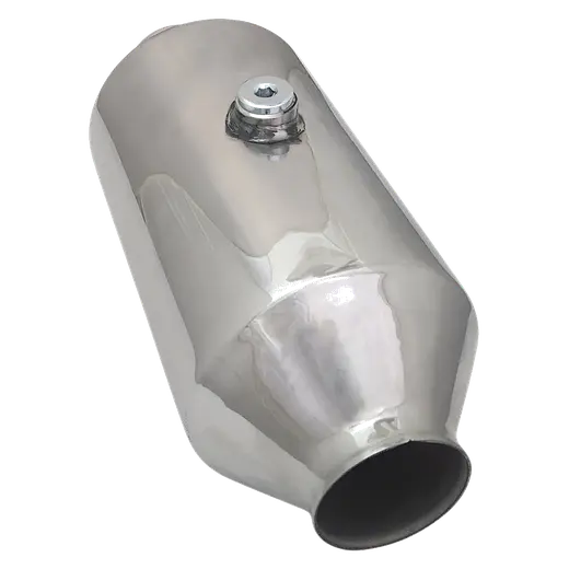 2.25 INCH UNIVERSAL EURO 6 CATALYTIC DUAL BRICK CONVERTER 5" BODY 12" LONG O2 NUT IN CENTRE UP TO 6.2LT product image