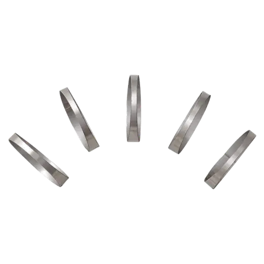2.5 Inch 45 Degree Pie Cut Bend 1D Tight Radius Brushed 304 Stainless Steel product image