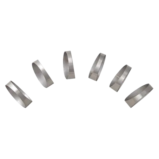 2.5 Inch 90 Degree Pie Cut Bend 1D Tight Radius Brushed 304 Stainless Steel product image