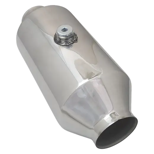 2.5 INCH UNIVERSAL EURO 4 AND 5 CATALYTIC DUAL BRICK CONVERTER 5" BODY 12" LONG O2 NUT IN CENTRE UP TO 6.2LT product image
