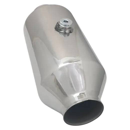 2.5 INCH UNIVERSAL EURO 6 CATALYTIC DUAL BRICK CONVERTER 5" BODY 12" LONG O2 NUT IN CENTRE UP TO 6.2LT product image