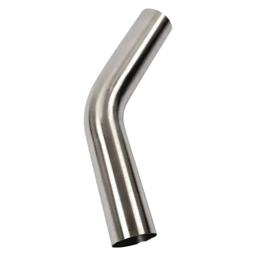 2 Inch 45 Degree 1.5D Radius Mandrel Bend Brushed 304 Stainless Steel product image