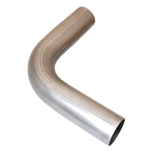 2"  X 90° Stainless 409 Raw Mandrel Bend Long Leg product image