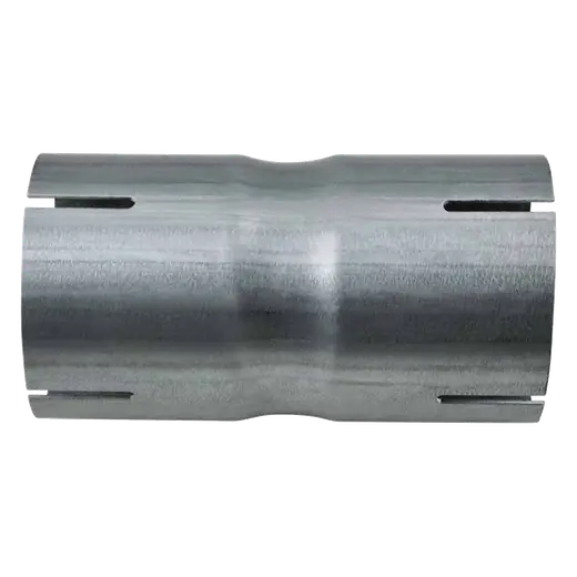 3 1/2" STRAIGHT TUBE MILD STEEL DOUBLE COUPLER ID BOTH ENDS product image