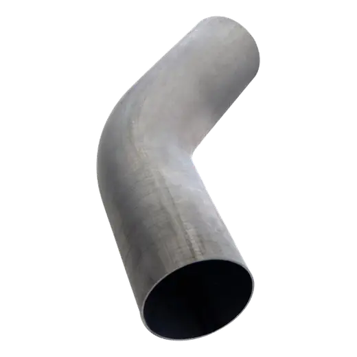 3.5 Inch 45 Degree 1.5D Radius Mandrel Bend Brushed 304 Stainless Steel product image