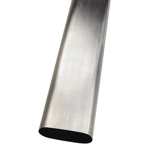 3" Oval Tube SS304 Brushed 3M Length 1.5mm WT  3M Length product image
