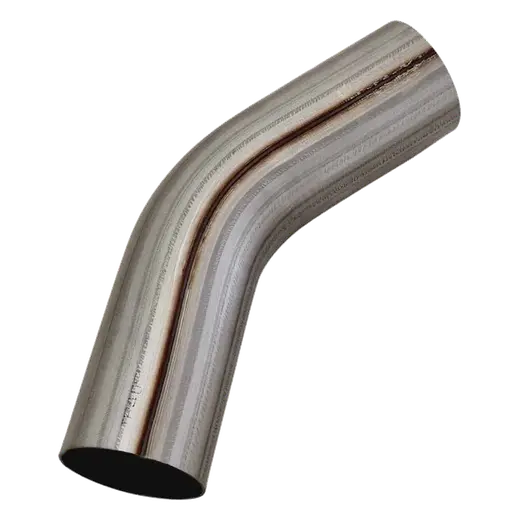 3"  X 45° Stainless 409 Raw Mandrel Bend product image