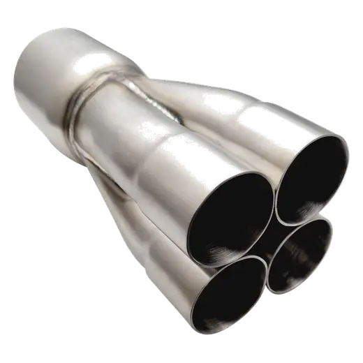 4 into 1 1 7/8"  ID  4" OD 304 Stainless Merge Collector product image