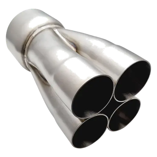 4 into 1 2"  ID  4" OD 304 Stainless Merge Collector product image
