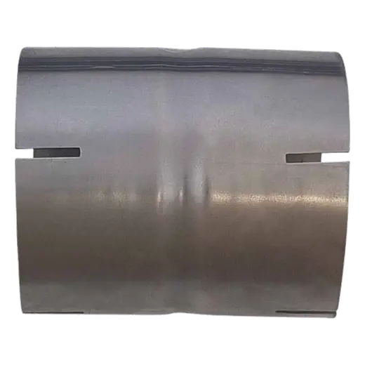 4" STRAIGHT TUBE MILD STEEL DOUBLE COUPLER ID BOTH ENDS product image