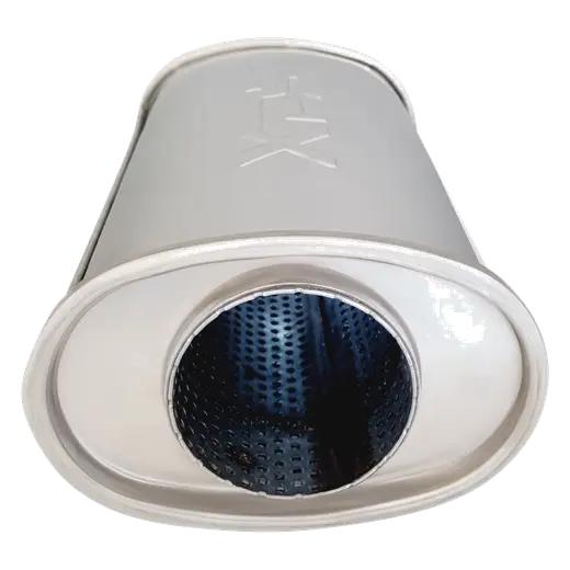 5" x 3" Centre/Centre Configurations Mufflers | Stainless 304 | Select Your Size Length and Internal Options product image