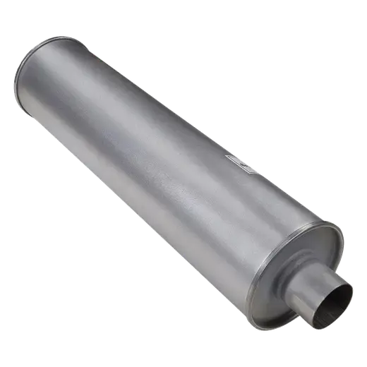 6" ROUND 24" LONG 2 1/2" - 2 1/2" GLASS PACKED BAFFLED product image