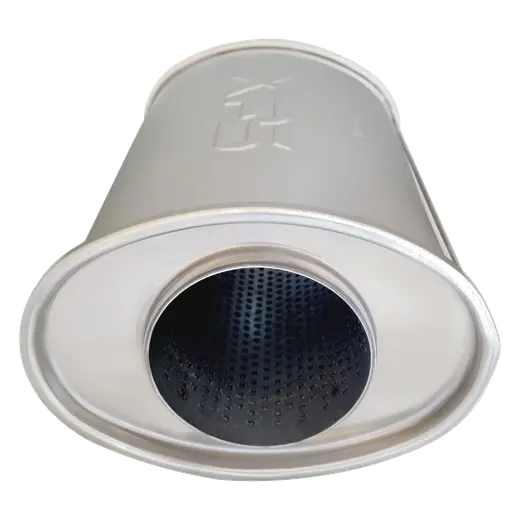 6" x 4.25" Centre/Centre Configurations Mufflers | Stainless 304 | Select Your Size Length and Internal Options product image