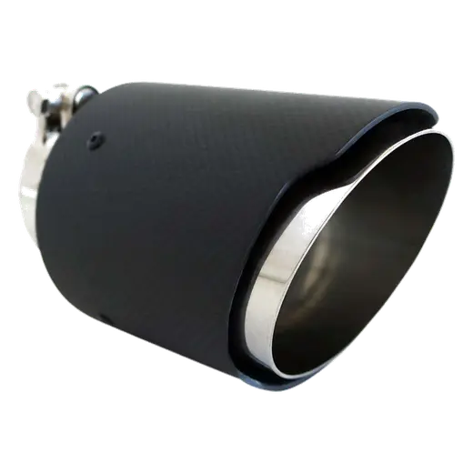 Angle Cut AC 2 1/2" In 3 1/2" Out 5 1/2" Long "Carbon Fibre" product image