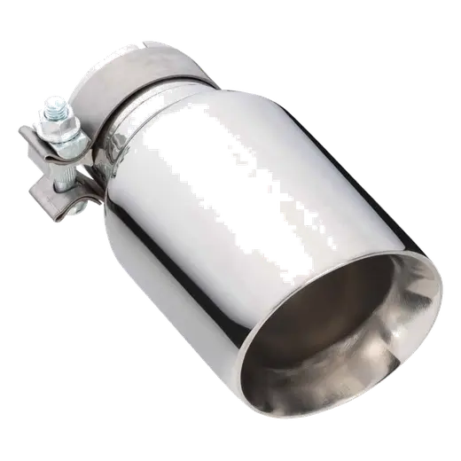 Angle Cut Inner Cone RC 2 1/2" In 4" Out 8" Long SS304 Clamped Tip product image