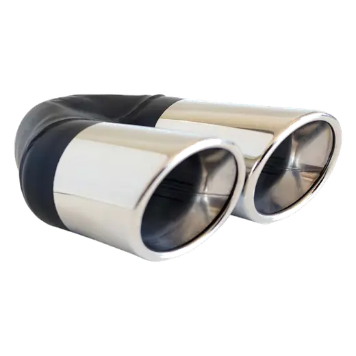 Angle Cut Y-Piece Rolled Inner Cone RV 2 1/4" In 2 x 3" Out 9" LHS Long SS304 Tip product image
