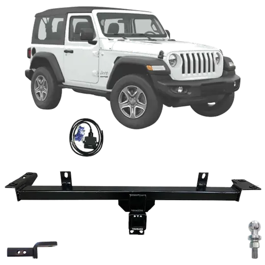 BTA Towbar Kit To Suit Jeep Wrangler 03/2007 - 04/2019 ***** Special Order Item ***** product image