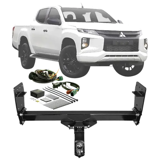 BTA Towbar Kit To Suit Mitsubishi Triton MR Ute 11/2018 - On with bumper ***** Special Order Item ***** product image