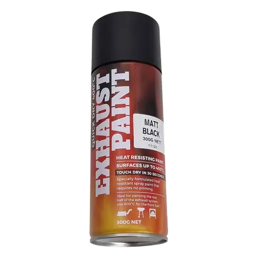 For REDBACK EXHAUST PAINT MATT BLACK 300G 400C product image