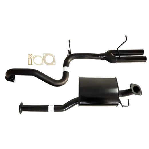 FORD FALCON BA - BF SEDAN G6 XT 2 1/2" CATBACK KIT INC X EVERFLO MUFFLER & DUAL TAILPIPE product image