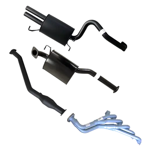FORD FALCON BA BF XR6 SEDAN 2.5" DUAL EXHAUST  PACEMAKER EXTRACTOR & HIFLOW CAT product image