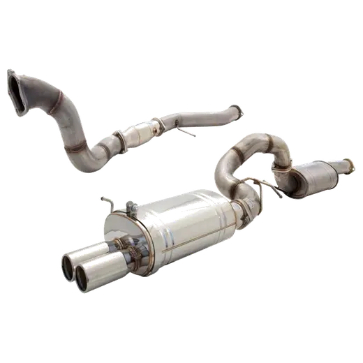 Ford Falcon BA-BF XR6-Turbo Sedan 4" Dump Pipe, Metallic Cat, 3.5" Turbo-Back System - Raw Finish 409 S/S **** Special Order Item **** product image