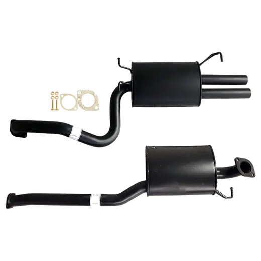 FORD FALCON FG SEDAN G6E XR6 2 1/2" CATBACK KIT INC EVERFLO MUFFLERS DUAL OUTLET product image