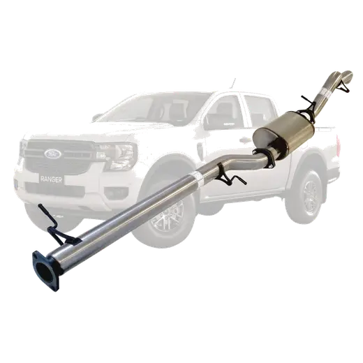 Ford Ranger Next Gen 2022 Onwards 2L BI-Turbo 3 Inch DPF Back Exhaust Not For ADBLUE models (Requires tunning After Fitment) product image