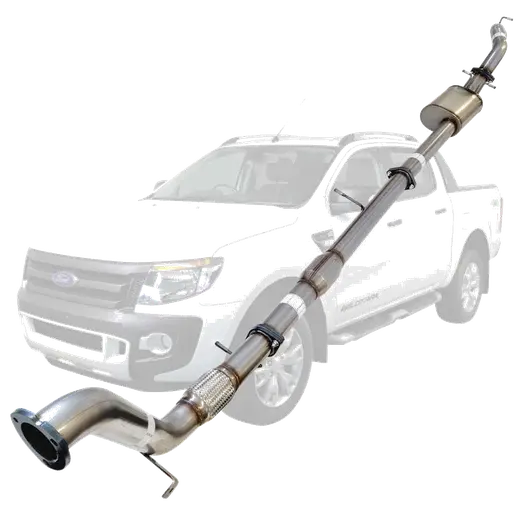 Ford Ranger PX 2011-2016 3.2L 3 Inch Turbo Back Exhaust System product image