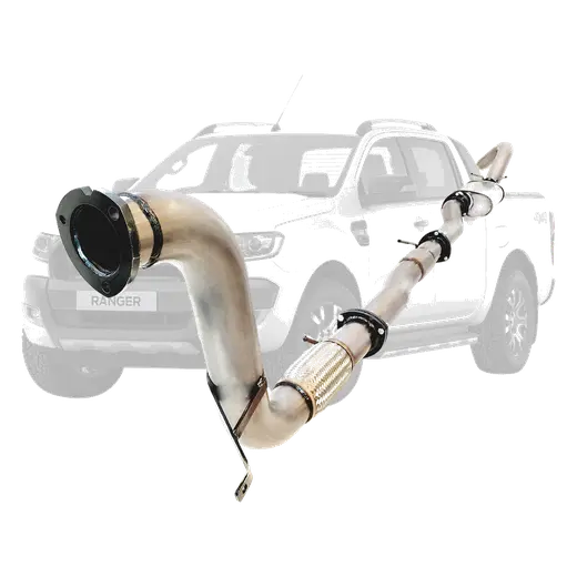 Ford Ranger PX 2016-2021 3.2L 3.5 Inch Turbo Back DPF Delete Exhaust System product image