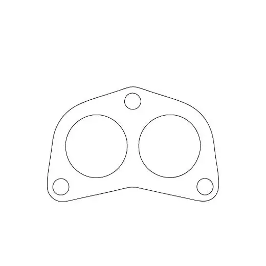 GEMINI RODEO FLANGE GASKET WITH REINFORCED CULOT product image