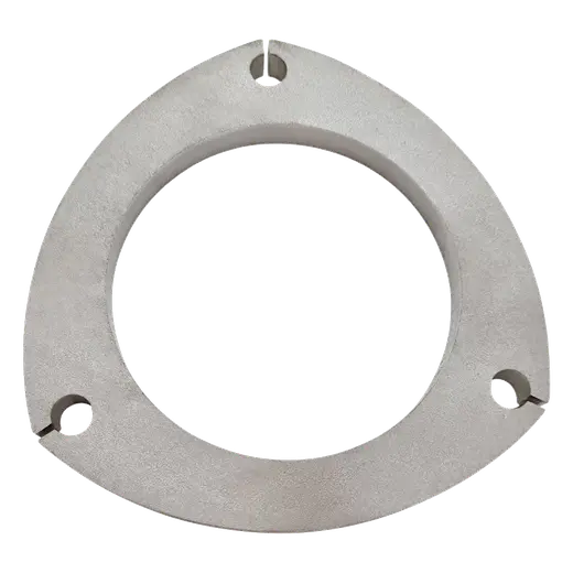 HFP400-350SS Flange Plate Twin 3 Bolt 1 x 4" 102mm DIA  1 x 3 1/2" 89mm DIA Stainless Steel product image
