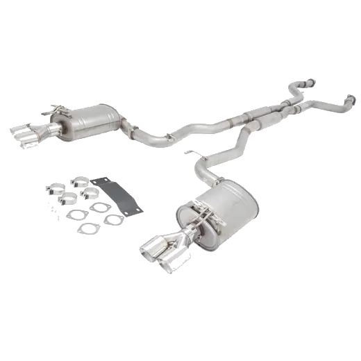 Holden Commodore VE VF Ute XFORCE Twin 2.5" Catback Exhaust - Raw Finish 409 **** Special Order Item **** product image