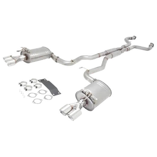 Holden Commodore VE VF Ute XFORCE Twin 3" Catback Exhaust - Raw Finish 409 **** Special Order Item **** product image