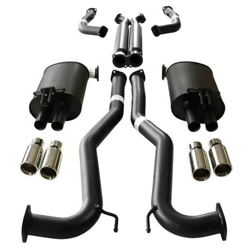 HOLDEN COMMODORE VE, VF V6 V8 SEDAN WAGON 3" KIT WITH 2 x HOTDOG - XPIPE & 4 X SC TIPS - XPS STAINLESS STEEL 409L product image