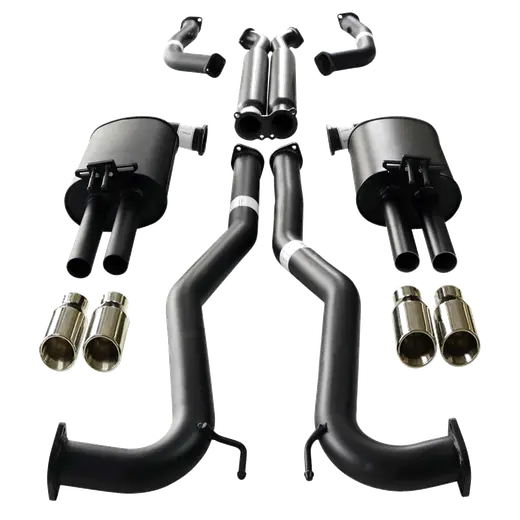 HOLDEN COMMODORE VE, VF V6 V8 UTE  AND STATESMAN WM WN 2 1/2" KIT WITH 2 x HOTDOG - XPIPE & 4 X AC TIPS product image