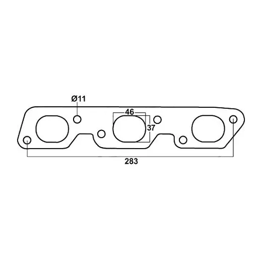 HOLDEN COMMODORE  VS - VYII, STATESMAN VQII - WK 3.8L V6 ECOTEC inc Supercharged STEEL HEADER GASKET product image