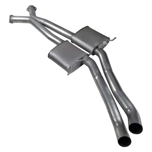Holden Commodore VT VX VY VZ V8 Ute Twin 3" Front Exhaust with Muffler product image