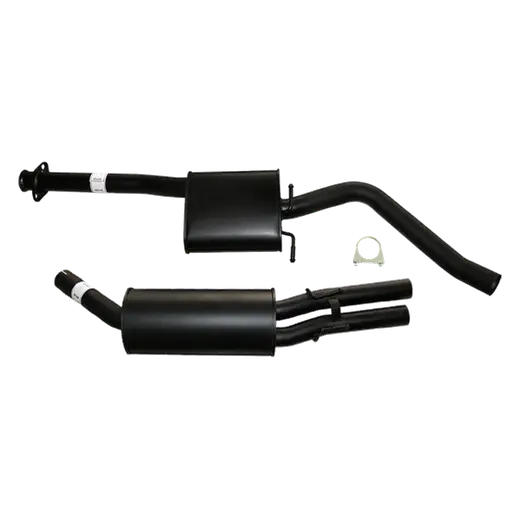 HOLDEN COMMODORE VT-VY V6 SEDAN 2 1/2" CATBACK KIT INC 2 X EVERFLO MUFFLERS DUAL OUTLET product image