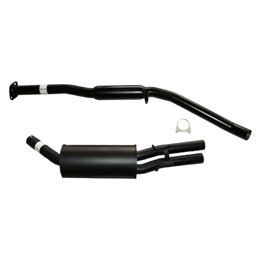 HOLDEN COMMODORE VT-VY V6 SEDAN 2 1/2" CATBACK KIT INC HOTDOG & EVERFLO MUFFLER DUAL OUTLET product image