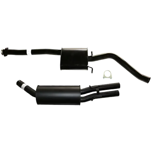 HOLDEN COMMODORE VT-VY V6 UTE WAGON 2 1/2" CATBACK KIT INC 2 X EVERFLO MUFFLERS DUAL OUTLET product image